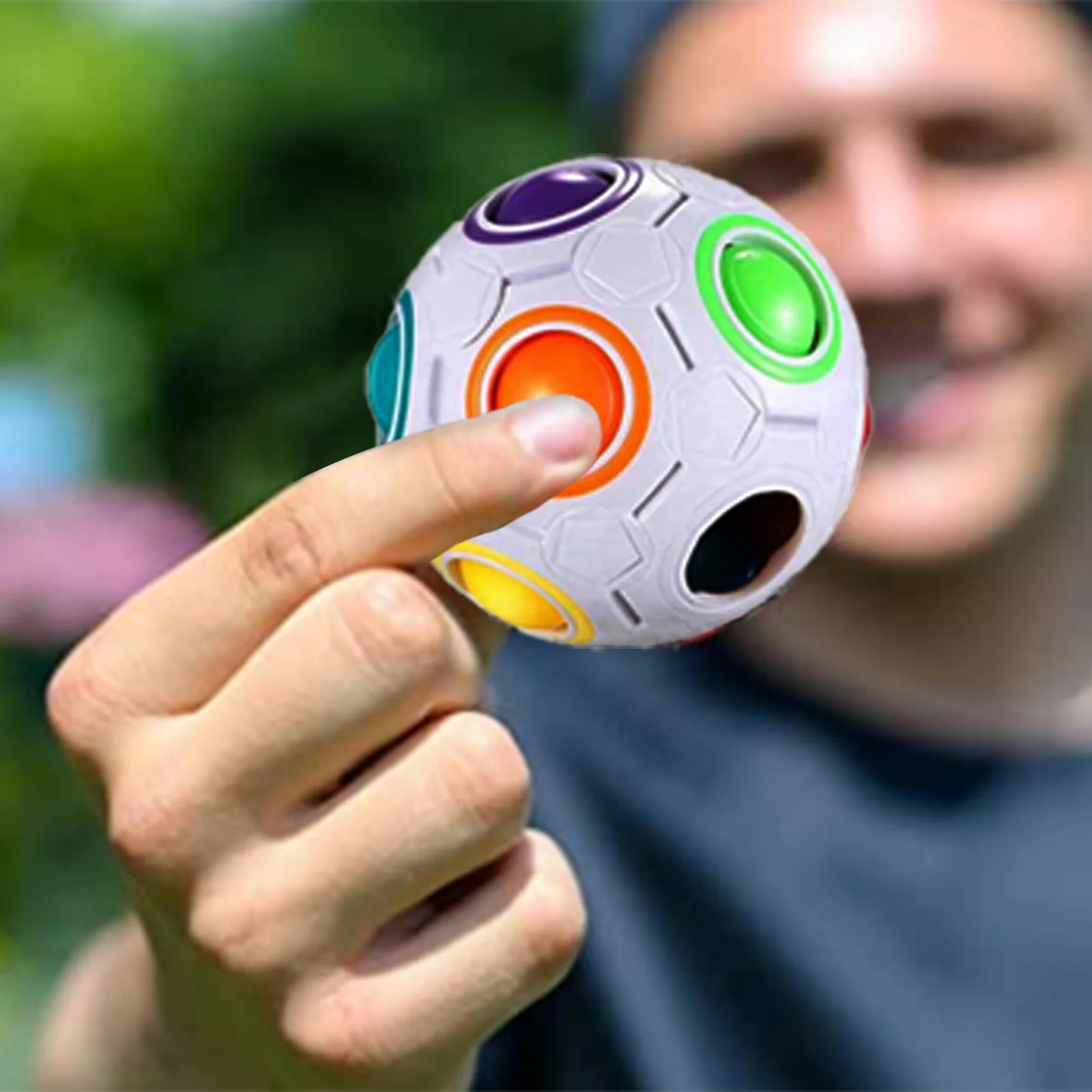 

NEW Sensory Fidget Toys Pack Stress Relief Hand Toy for Kids Adults Calming queeze Bean Keychain Bubble Push Pop Mat 23 IN 1 Set