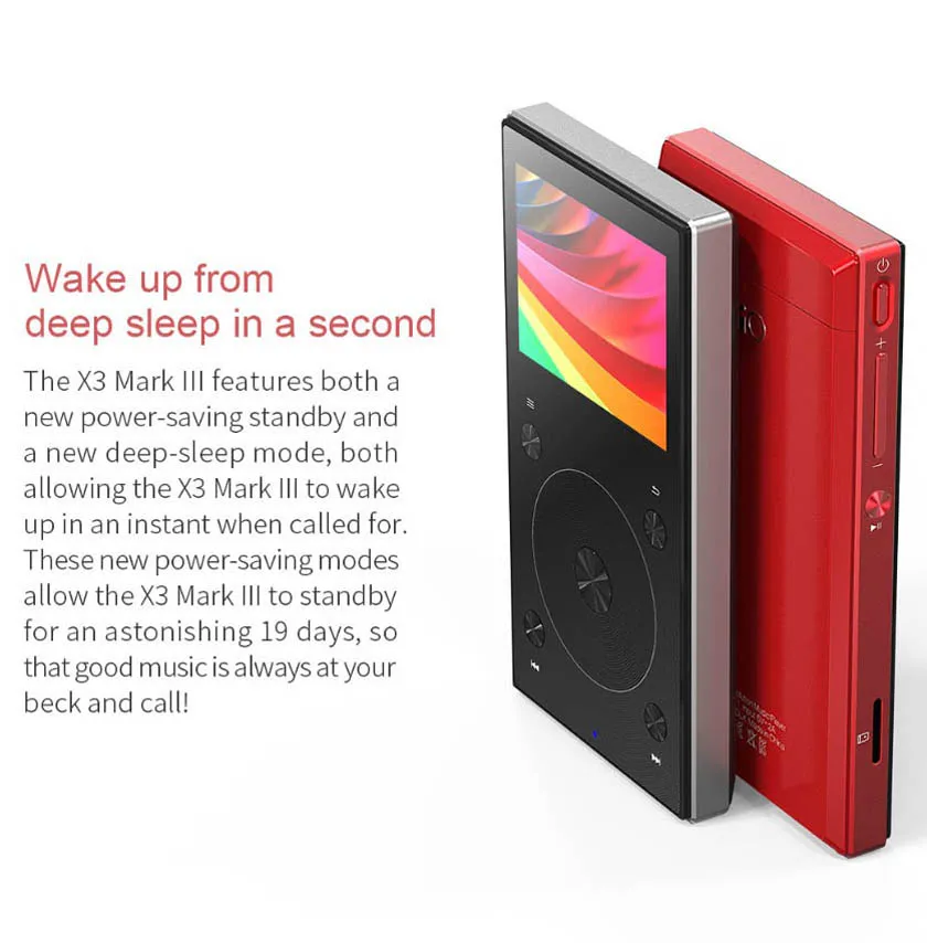 FIIO X3 Mark III Hi Res Portable High Resolution lossless MP3 Music Player Bluetooth 4.1 DSD USB DAC Balanced 2.5mm X3III III|MP3-плееры| |