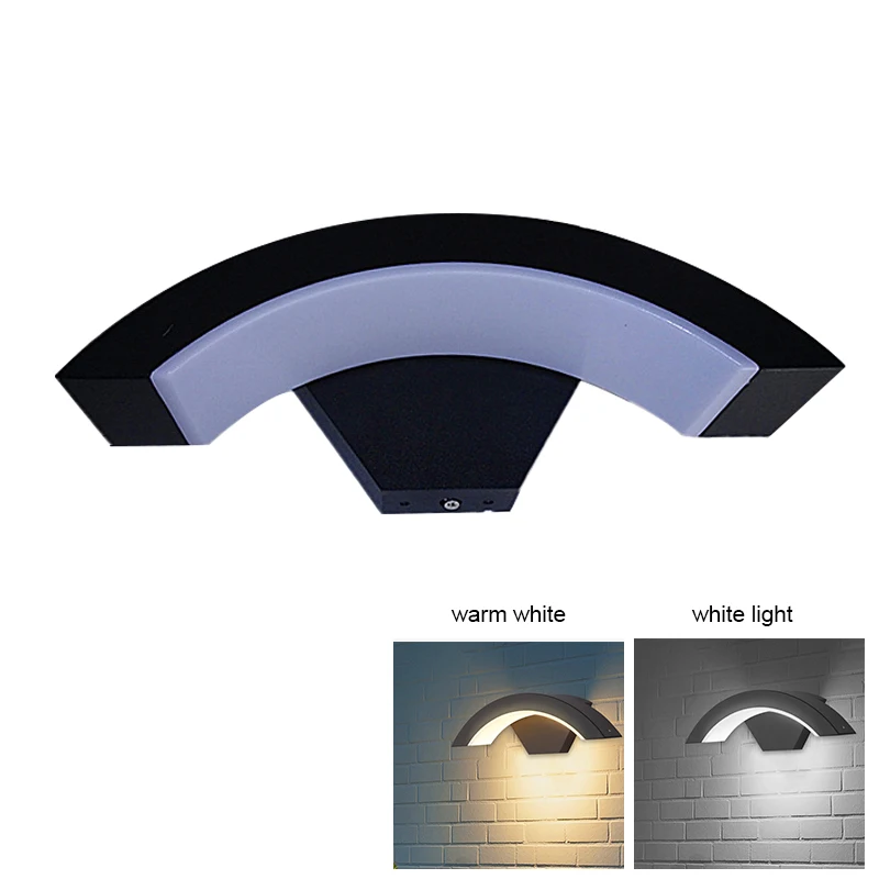 Наружный светодиодный настенный светильник водонепроницаемый современный