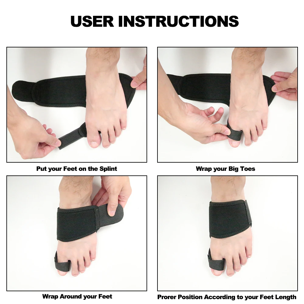 2 шт. корректор большого пальца ноги|corrector toe|hallux valgusbunion corrector |