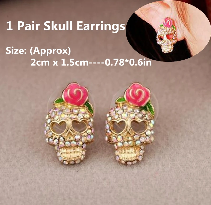 1 пара женская мода преувеличенная индивидуальность тренд ювелирные изделия для