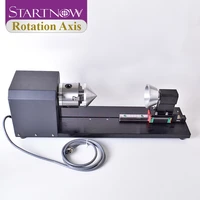 startnow axis rotate 2 phase step motor rotation axis with chucking for laser engraver cutting machine engraving parts