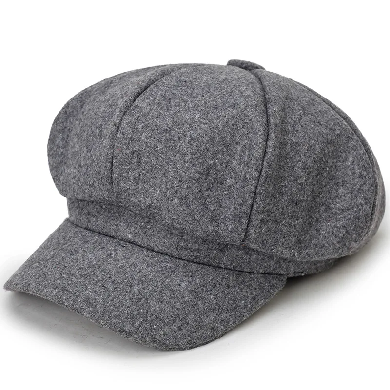 

Women Wool French Beret Hat Artist Painter Cap Newsboy Cap Classic Spring Fall Beanie Hats Outdoor Hat Fashion Lady Hat