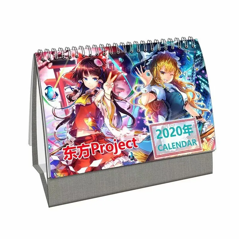 Аниме TouHou Project 2020 год календарь сделай сам мультипликационный персонаж