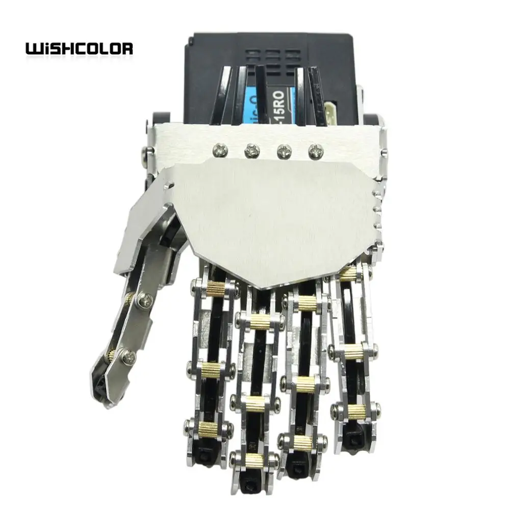 Гуманоидный пальцевой манипулятор с пятью пальцами антроморфная левая