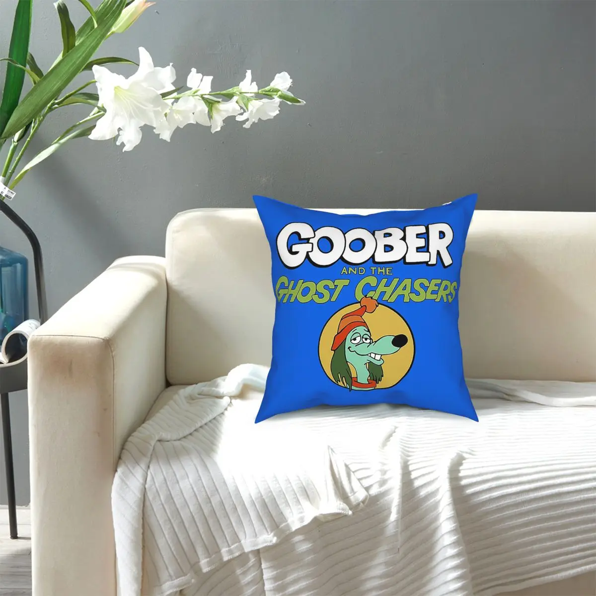 

The Banana Splits Goober And The Ghost Chasers Throw Pillow Square Pillow Case Throw Pillow Customized Cushion Covers