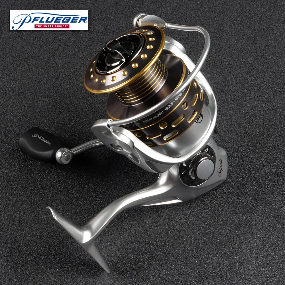 

Катушка для спиннинга PFLUEGER SUPXTSP35 9 + 1BB, 5,4 кг, 6,2: 1, ABS