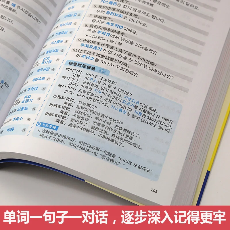 Корейская книга для изучения языка начинающих 15000 корейских слов начальной