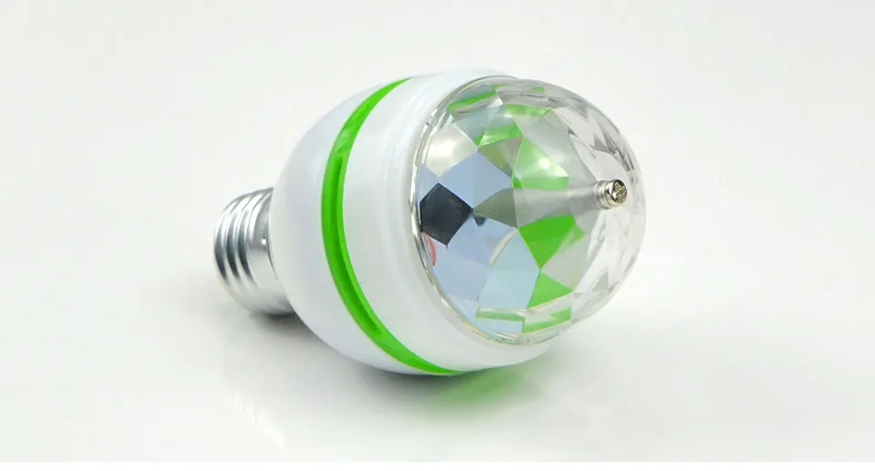 E27 RGB светодиодный ночник 110 В 220 в 85-265 в штепсельная вилка европейского стандарта E27 3 Вт Светодиодный светильник для сцены Рождественская СВЕТОДИОДНАЯ Лампа для проектора Праздничная лампа amosphere