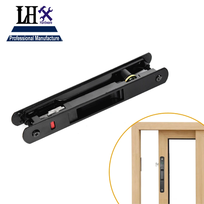 Замок для раздвижной двери LXH с зелеными красными наконечниками окон спальни