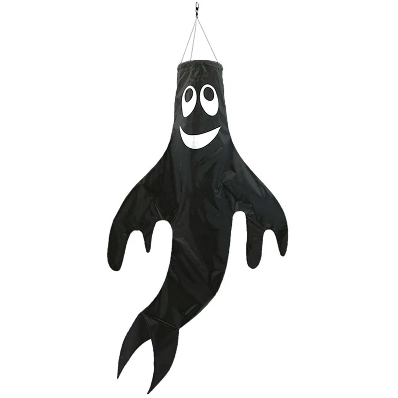 Хэллоуин призрак Windsock флаг Патио газон сад вечерние украшения для дома