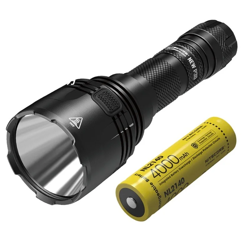 Preise NITECORE NEUE P30 Led Taschenlampe CREE XP-L HALLO V3 1000 LM High Power Tactical Taschenlampen Durch 5000mah Batterie Für Jagd Camping