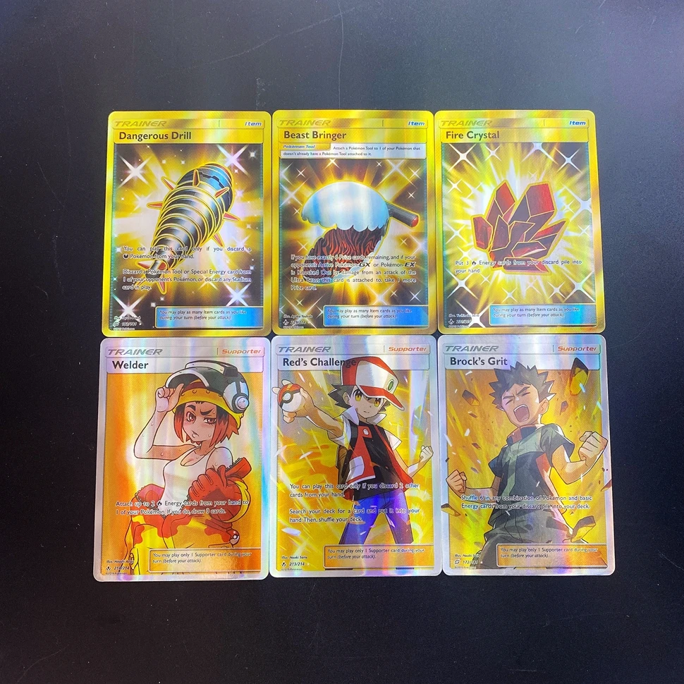 120 шт. Покемон английские Сияющие карты коробка для игр VMAX GX EX дисплей коллекция