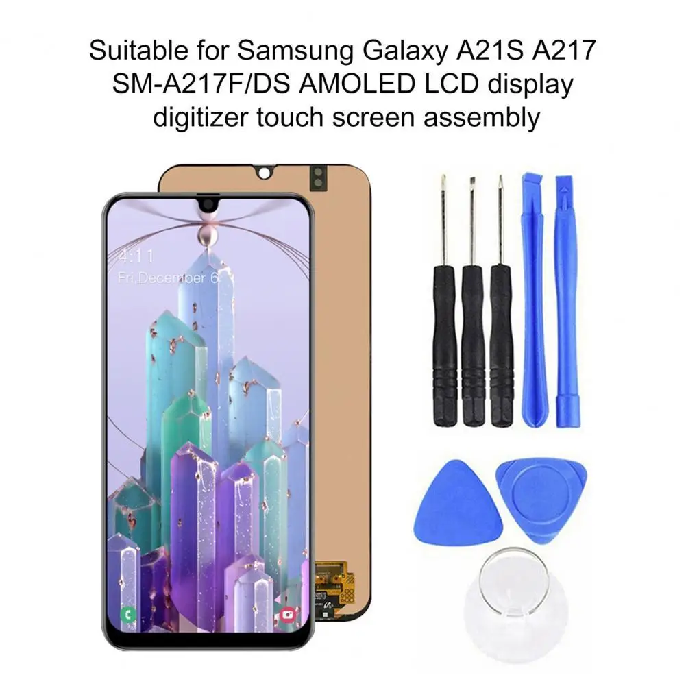 

ЖК-дисплей AMOLED с сенсорным экраном и дигитайзером в сборе, Запчасти для Samsung Galaxy M31