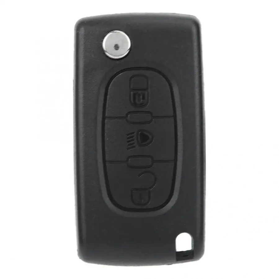 Автомобильный ключ 3 кнопки Черный пульт дистанционного управления подходит для