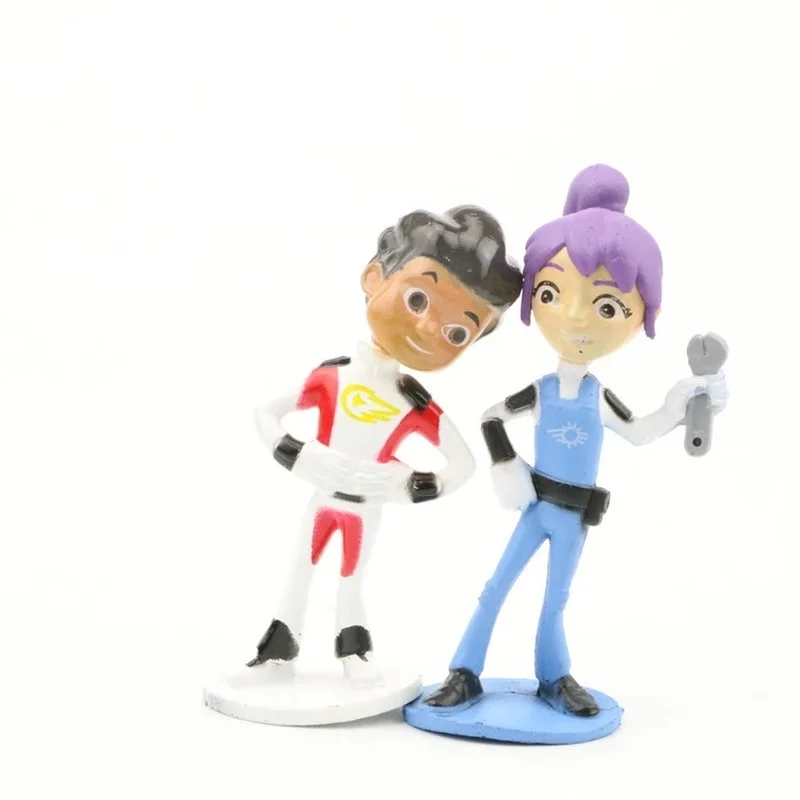 12 шт./компл. аниме Монстры машины ПВХ экшн-Фигурки игрушки мультфильм плавучие