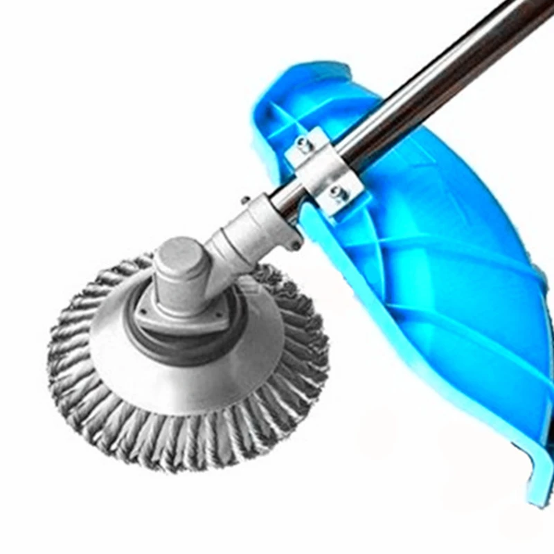 Retail 8 Inch Steel Wire Wheel Garden Weeding Brush Lawn Mower Grass Eater Trimmer Cutter Tools Parts | Инструменты