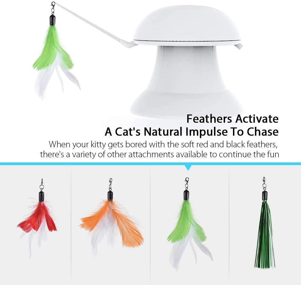 MESNUG Автоматическая вращающаяся Лазерная Игрушка для кошек интерактивное