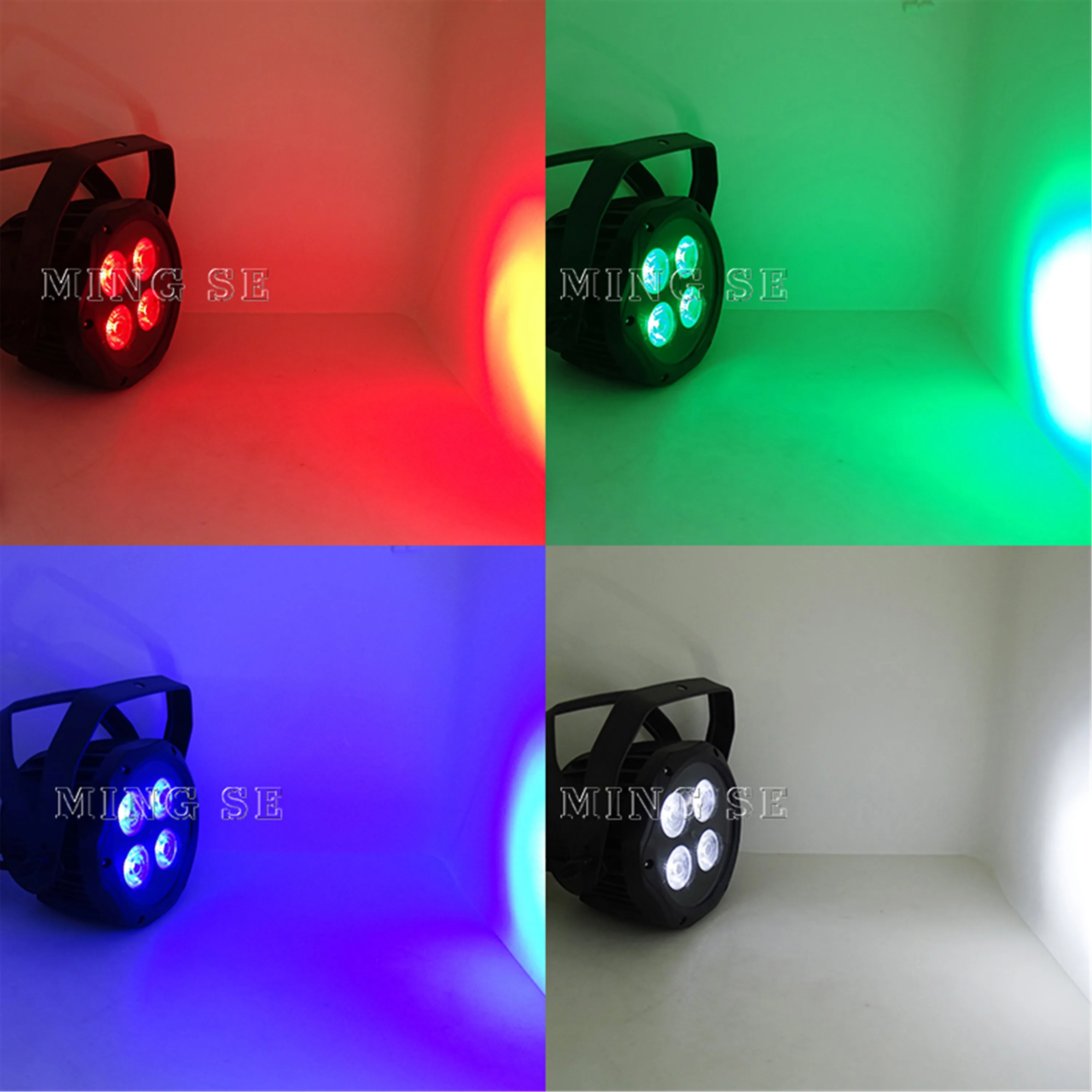 4X18W RGBWA UV 6in1 Par Led Наружное освещение для сцены высокая яркость водонепроницаемый