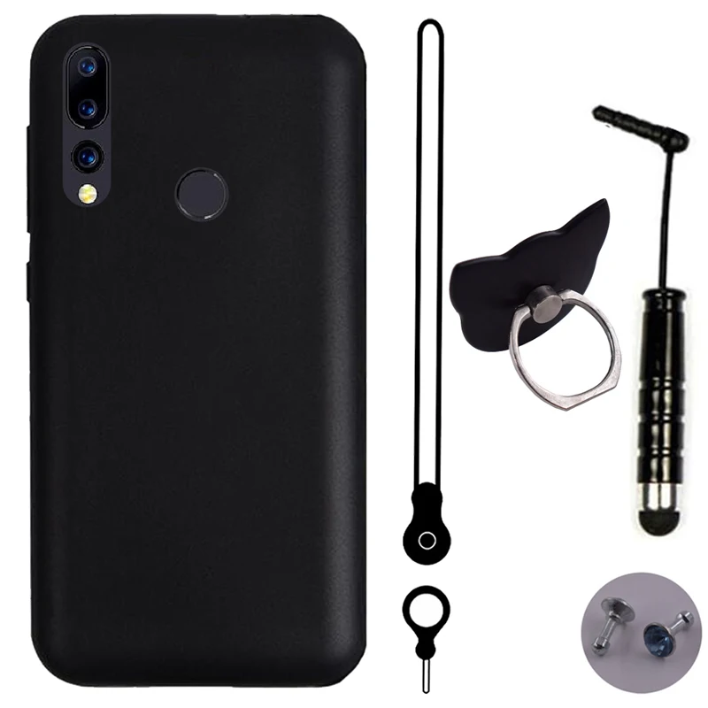 iTien Protection Cover Case For Umidigi a5 Pro 6.3 inch Lanyard Ring Pen TPU Silicone Shell Etui Skin | Мобильные телефоны и