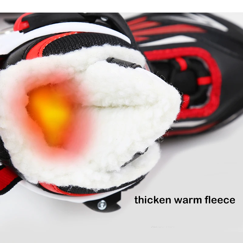 1 пара для взрослых женщин и мужчин зимние коньки со льдом обувь катания на льду