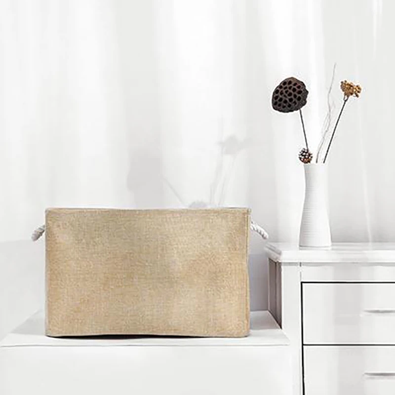 Складная корзина плетеная с водорослями игрушка для хранения грязной одежды