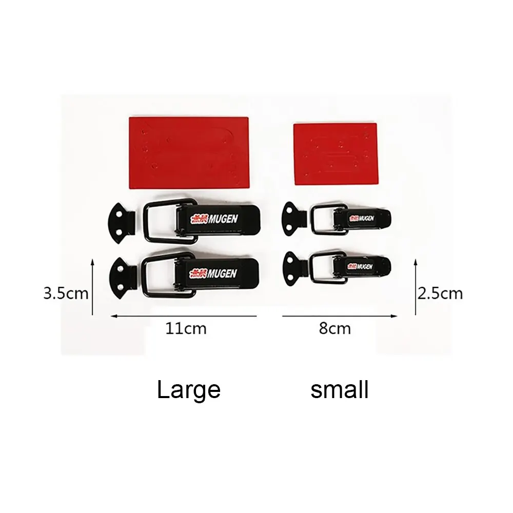 2 Pcs Car Bumper Security Hook Quick Release Fasteners Lock Clip Kit Truck Hood Hasp For Racing Auto Accessories | Автомобили и