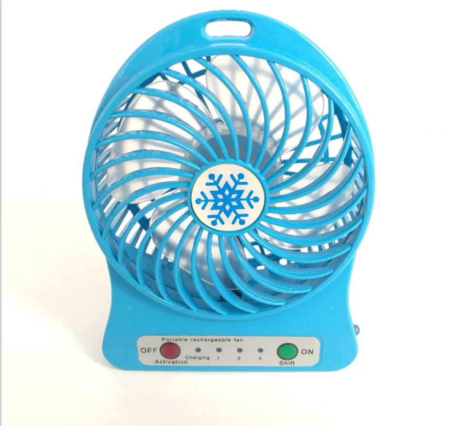 Мини Круглый Персональный Портативный Регулируемый USB и Перезаряжаемый