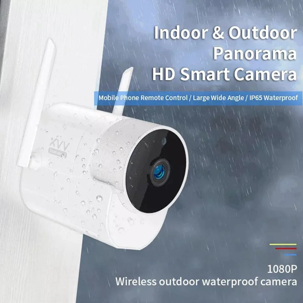 Xiao mi открытый Panora c камера наблюдения 1080P беспроводной wifi ночного видения высокой