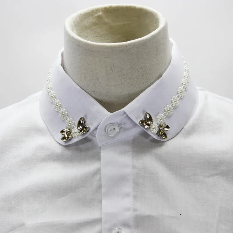 Короткая женская рубашка Dickie Pearl Diamond Женский свинцовый воротник новинка