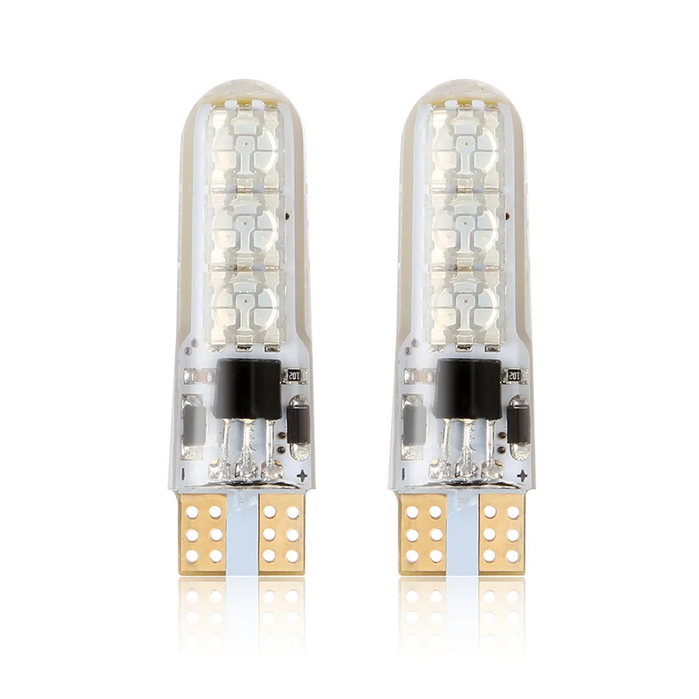 two bulbs 2 шт T10 W5W светодиодный светодиодные фары лампы RGB с дистанционным Управление 194 168 501 Стробоскопическая Светодиодная лампа светильник Лампы для чтения Белый Красный Янтарный w5w - Испускаемый цвет: two bulbs