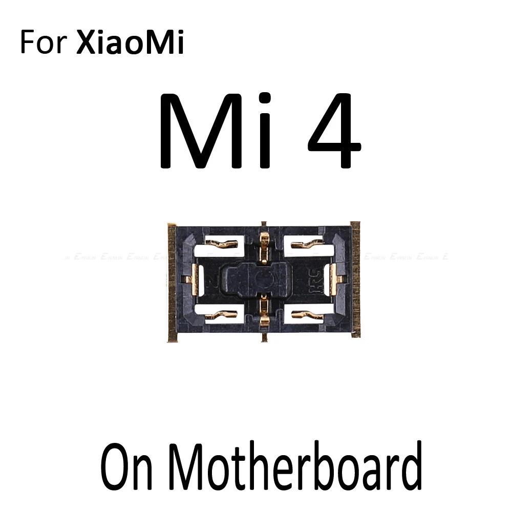 5 шт. FPC разъем батарея держатель зажим контакт для Xiaomi mi 5X A1 A2 6X красный mi 5 Plus 6 6A Note 4 4X Pro 5 5A 7 Pro на плате - Цвет: For Xiaomi Mi 4