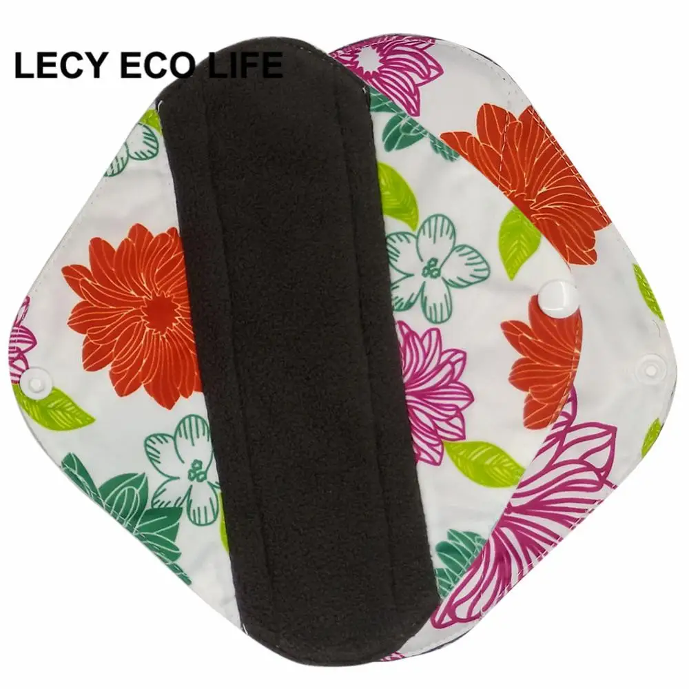 Многоразовые женские прокладки [Lecy Eco Life] светильник кой ткани водонепроницаемые