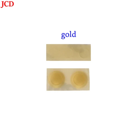 JCD 1 компл. Для GBA SP сменный винт Пылезащитная заглушка резиновая заглушка для Game boy Advance корпус SP корпус светящийся резиновый