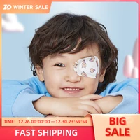 zhende 20pcsbox children amblyopia patch eye mask full cover eye patch correction single eye cute mask