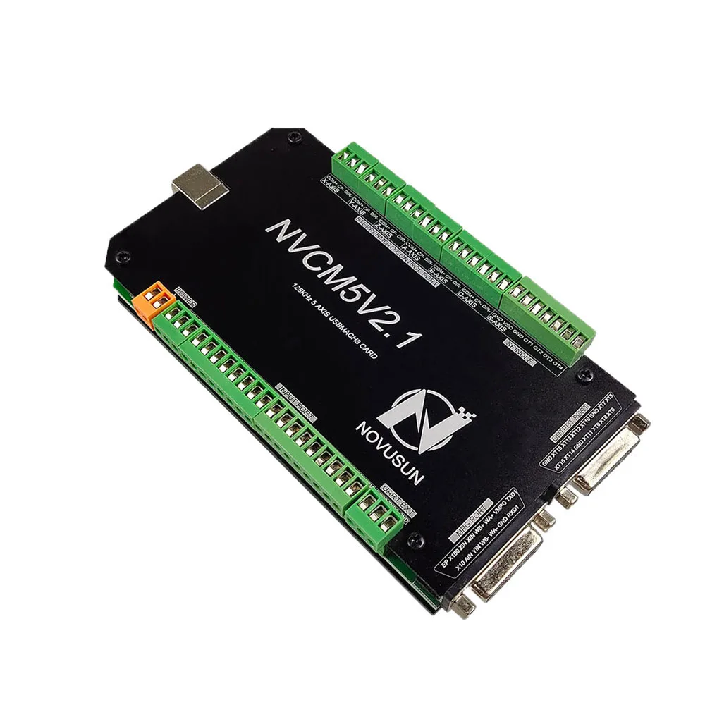 CNC kit NVCMV2.1 4-axis Mach3 USB card 300KHz router 3 4 5 6-axis motion control breakout board 75W 24V DC | Инструменты