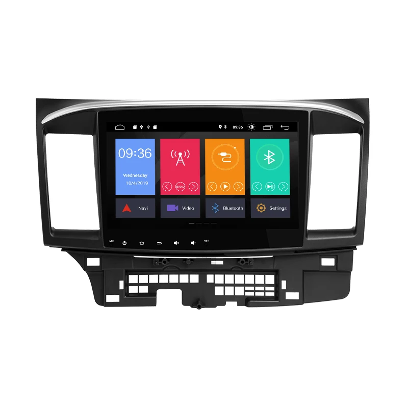 10 1 &quotDSP ips экран Android 9 0 2 din gps Мультимедиа для Mitsubishi Lancer Радио Навигация стерео