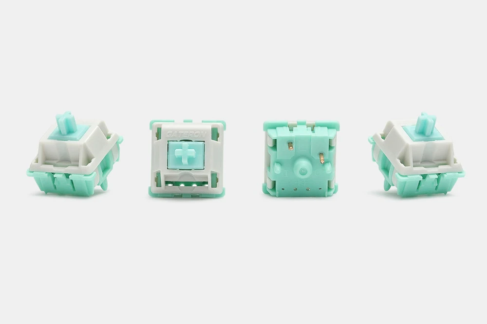 Gateron Robin Пользовательский переключатель 4pin 5pin RGB линейный 62g 67g force mx клон для