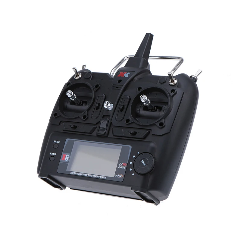

for XK X6 2.4G 6CH Remote Controller Radio Transmitter for WLtoys XK K100 K110 K120 K123 K124 K130 X350 RC Helicopter