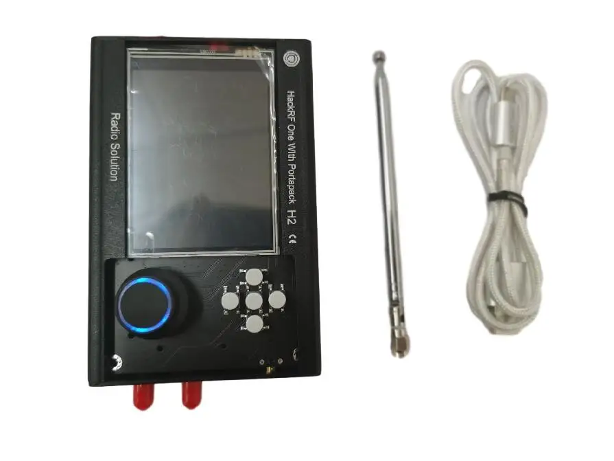 2020 PORTAPACK H2 + HACKRF ONE SDR радио прошивка Havoc 0.5ppm TCXO GPS 3 2 дюймовый сенсорный ЖК-дисплей