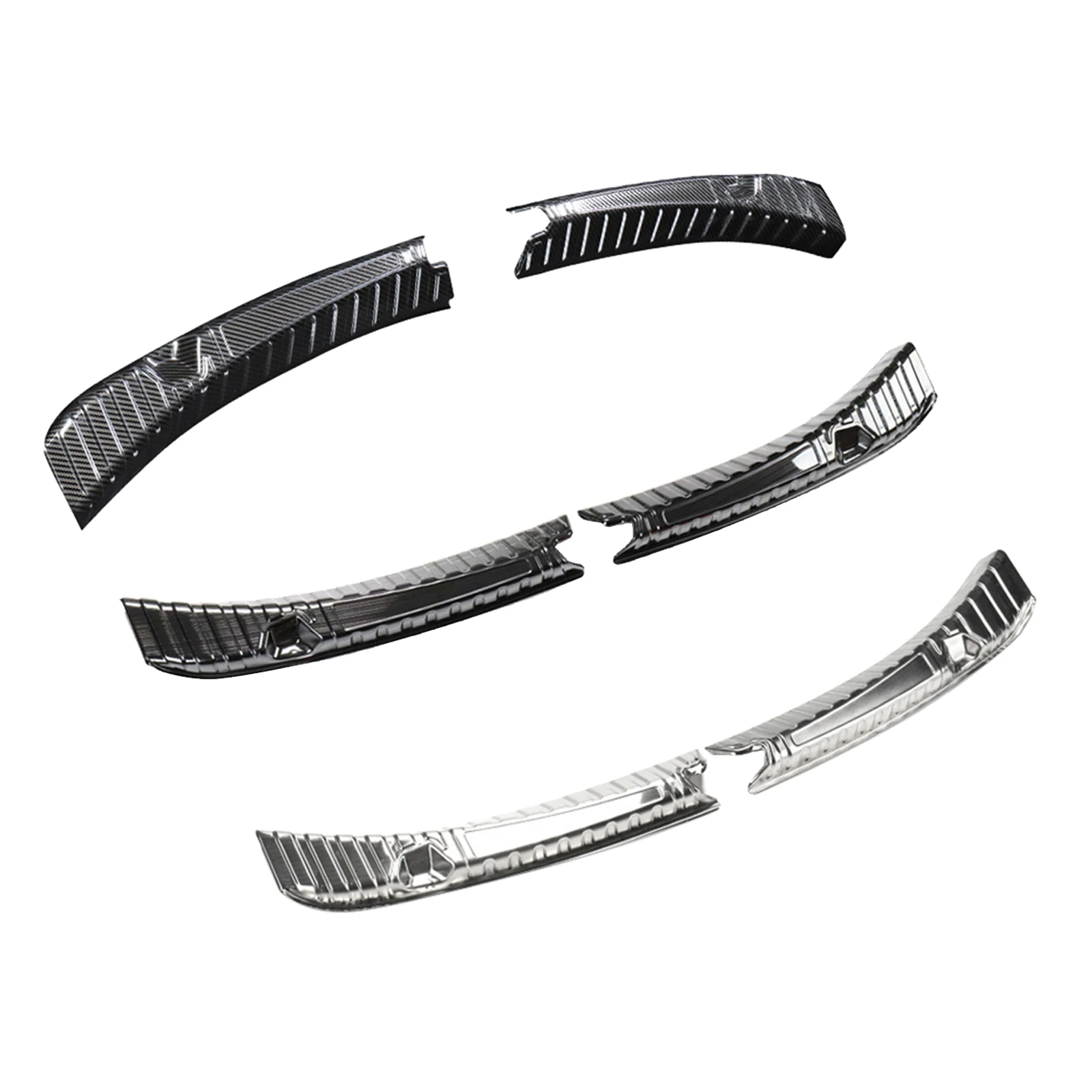 

2 шт., защитные накладки на багажник Tesla из нержавеющей стали