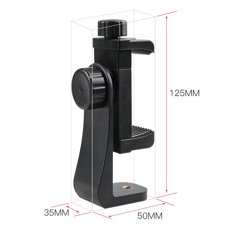 360 degree mobile phone clip compatible with all 14 screw cellphone holder tripod mount desk tripod adapter for samsung iphone free global shipping