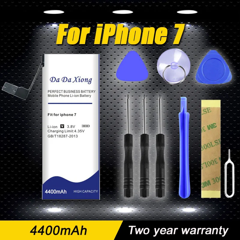 

DaDaXiong 4400mAh Battery For iPhone 7 7G iPhone7 iPhone7G +Free Tools