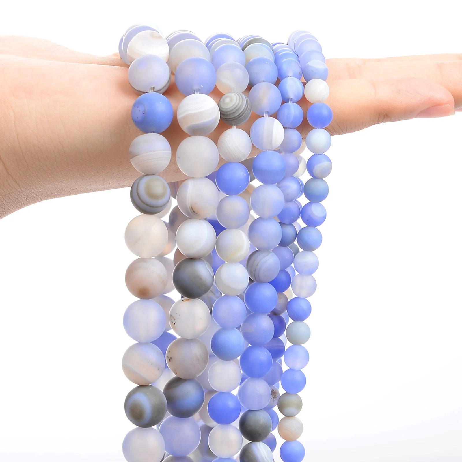 

Матовые бусины Sardonyx из натурального агата, бусины-разделители для изготовления ювелирных изделий «сделай сам», шарм, браслетов, ожерелий, а...