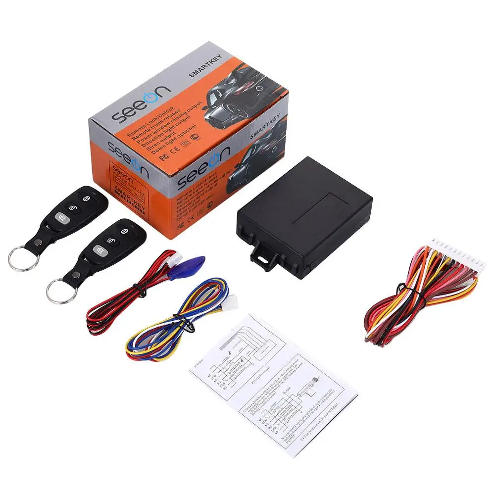 

Keyless Entry Kit Car Remote Lock NEW Auto Central Lock 2020 Sound and Light Search Key System