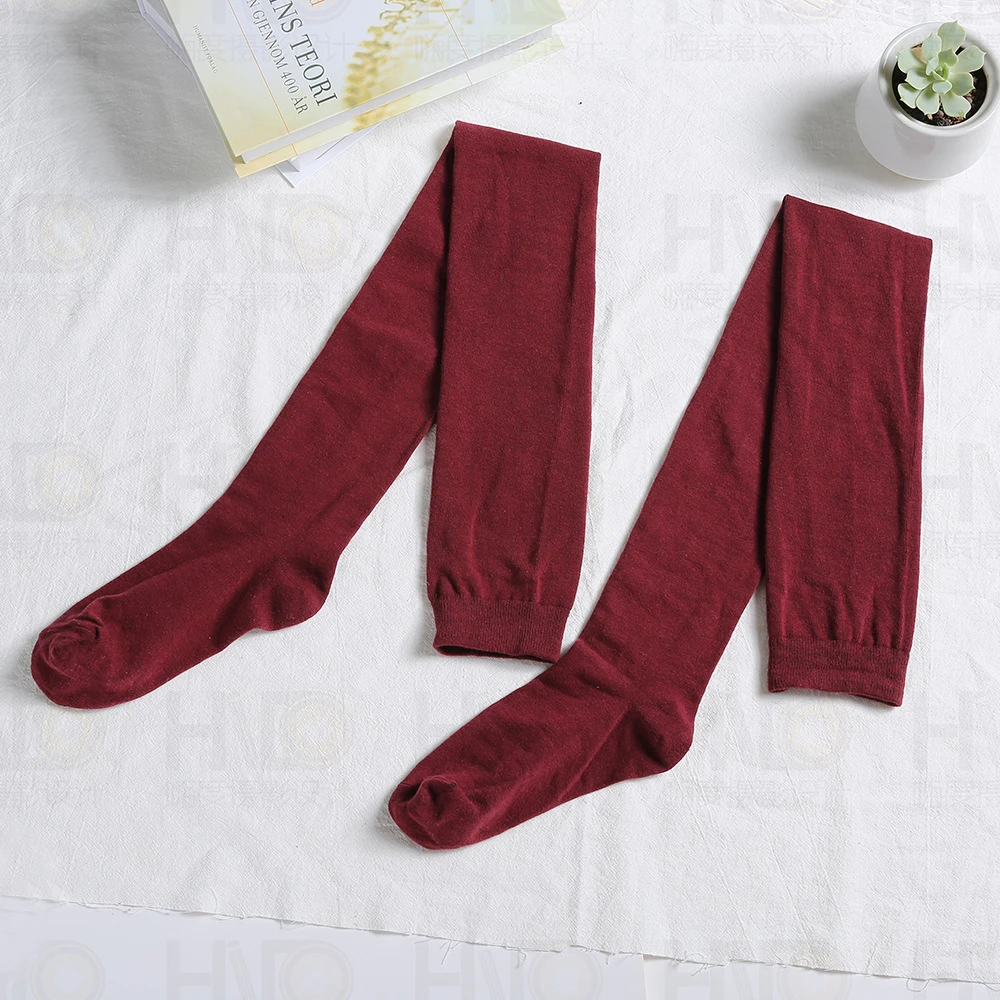 

Women's Sexy Socks Long Stockings Soft Warm Thigh High Socks for Ladies Girls New Fashion Solid Color Over Knee Socks Women 80cm