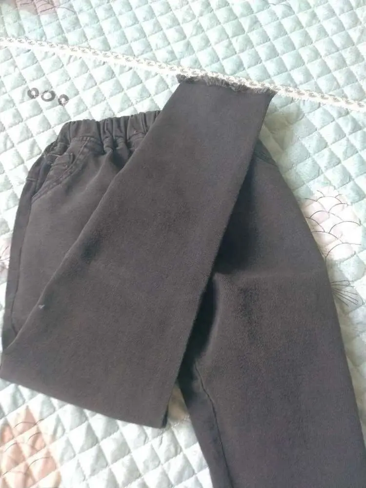 Джинсы для девочек Детская демисезонная одежда брюки мальчиков детские