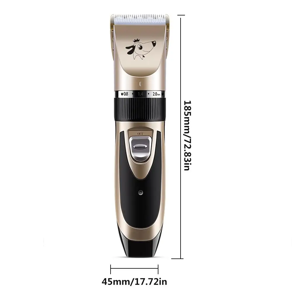 

Dog Clipper Rechargeable Dog Trimmer Pet Professional Beauty Tool Set Comb Scissors Pet Grooming Tool Stainless Steel Comb
