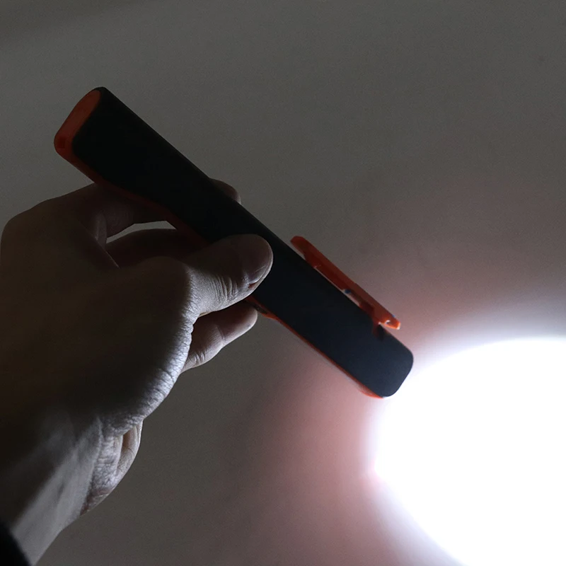COB LED мини ручка свет клип Магнит USB Перезаряжаемый Фонарик для работы на открытом