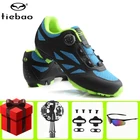 Велосипедные кроссовки Tiebao, профессиональная Ультралегкая спортивная обувь для горных велосипедов, с педалью
